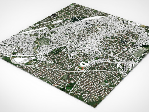 Cityscape Craiova Romania Model 3D