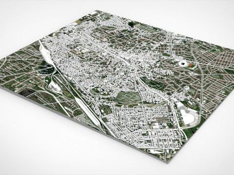Cityscape Craiova Romania Model 3D
