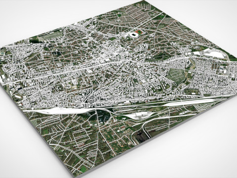 Cityscape Craiova Romania Model 3D