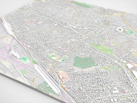 Cityscape Craiova Romania Model 3D