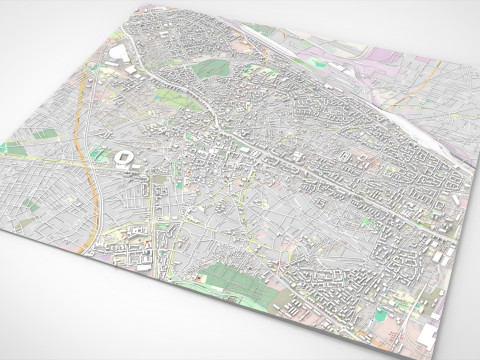 Cityscape Craiova Romania Model 3D