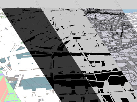 Cityscape Hamburg Germany Modelo 3D