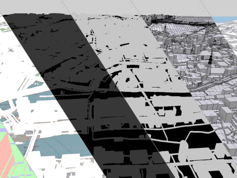 Cityscape Hamburg Germany 3D Model