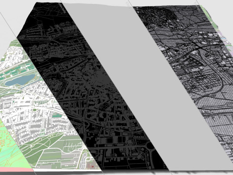 Cityscape Hildesheim Germany Model 3D