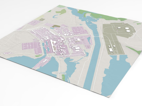 Kursk Nuclear Power Plant Model 3D