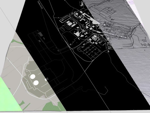 Kursk Nuclear Power Plant 3D Model