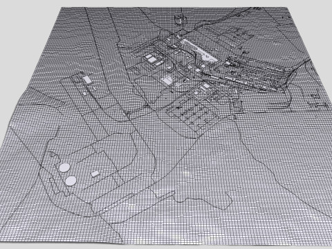 Kursk Nuclear Power Plant Model 3D