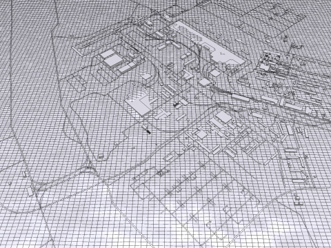 Kursk Nuclear Power Plant Model 3D