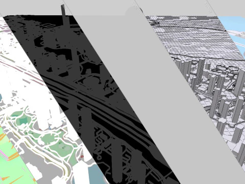 Dubai Marina United Arab Emirates 3D Model