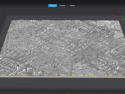 Cityscape Milan Italy Modelo 3D