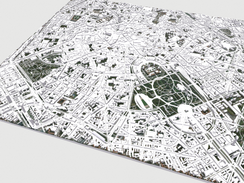 Cityscape Milan Italy Modelo 3D