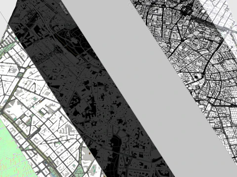 Cityscape Milan Italy 3D Model