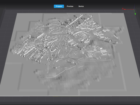 The island of Murano Venice Italy 3D Model