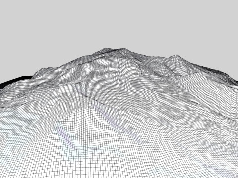 Island Makanrushi Greater Kuril Islands 3D मॉडल