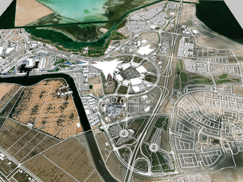 Cityscape Yas Park North Abu Dhabi 3D 모델