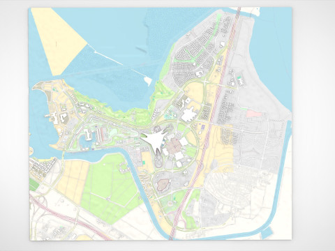Cityscape Yas Park North Abu Dhabi 3D 모델