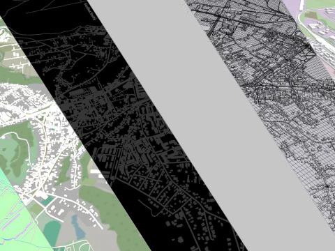Cityscape Slatina Romania 3D Model