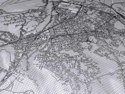 Cityscape Slatina Romania 3D Model