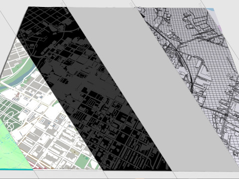 Cityscape Wilmington United States Modello 3D