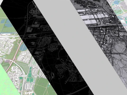 Cityscape Wolfsburg Germany 3D Model