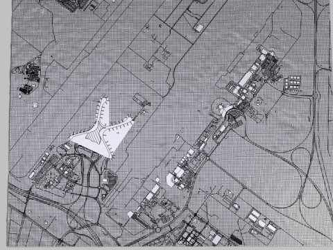 Abu Dhabi International Airport Modelo 3D