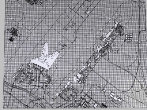 Abu Dhabi International Airport 3D Model