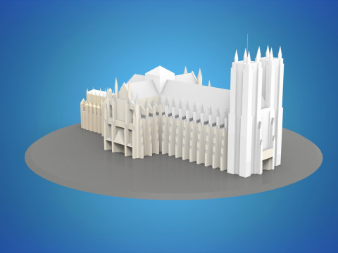 Westminster Abbey 3D Model
