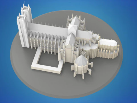 Westminster Abbey 3D Model