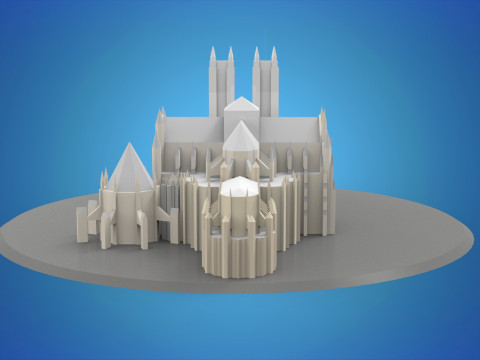 Westminster Abbey 3D Model