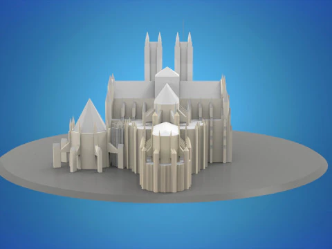 Westminster Abbey 3D Model