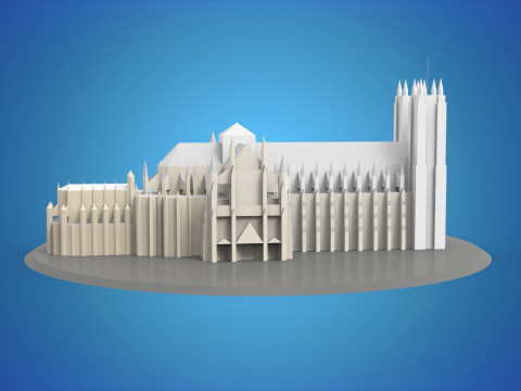 Westminster Abbey 3D Model