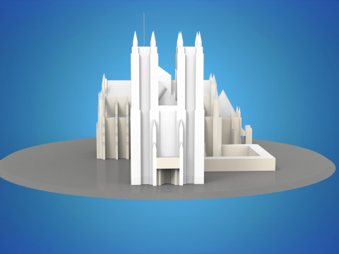 Westminster Abbey 3D Model