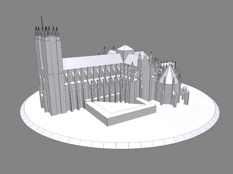 Westminster Abbey 3D Model
