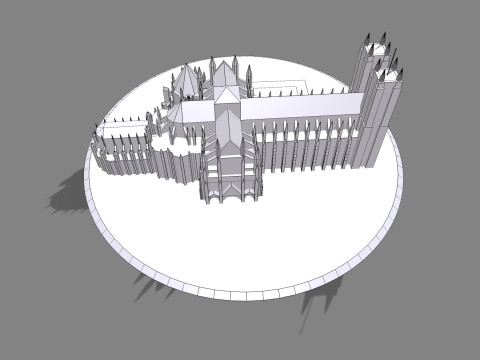 Westminster Abbey 3D Model
