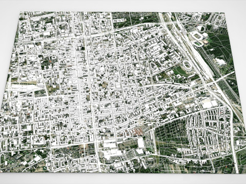 Cityscape Klodzko Poland 3D Model