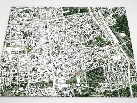 Cityscape Klodzko Poland 3D Model