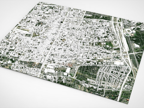 Cityscape Klodzko Poland 3D Model