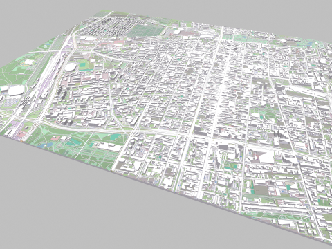 Cityscape Klodzko Poland 3D Model