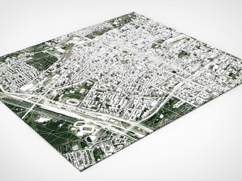 Cityscape Klodzko Poland 3D Model