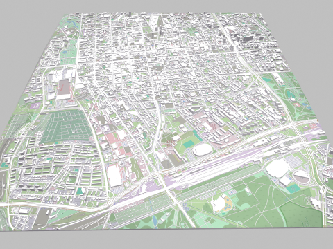 Cityscape Klodzko Poland 3D Model