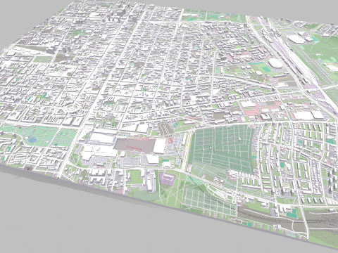 Cityscape Klodzko Poland 3D Model