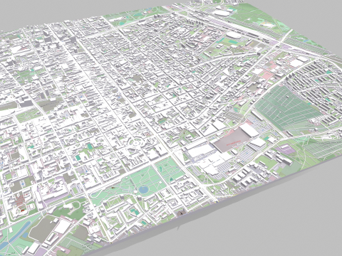 Cityscape Klodzko Poland 3D Model
