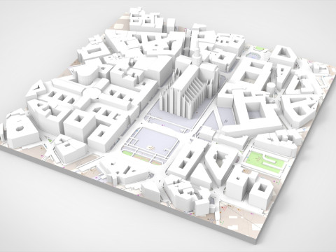Milan Cathedral Italy Modelo 3D