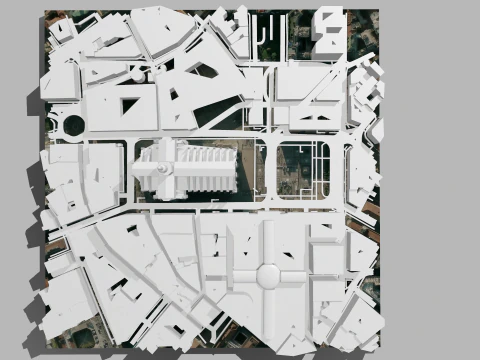 Milan Cathedral Italy 3D Model