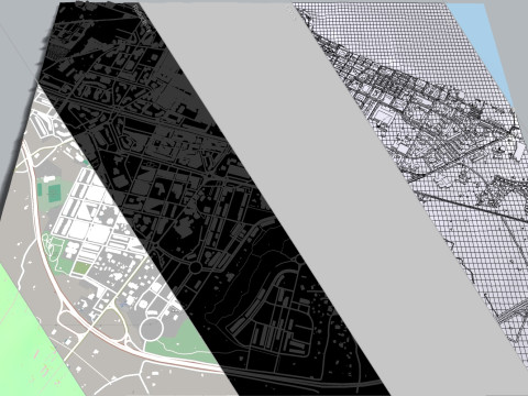 Cityscape Molfetta Puglia Modèle 3D