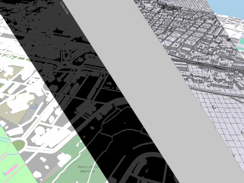 Paisagem urbana de Molfetta Puglia Modelo 3D