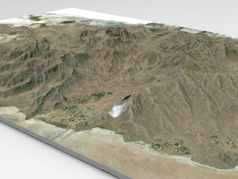 Mountain landscape Shahi Iran 3Dモデル
