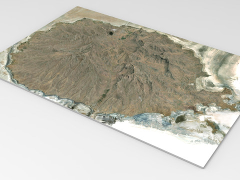 Mountain landscape Shahi Iran Model 3D