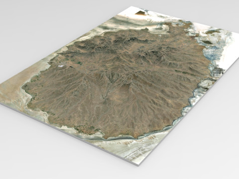 Mountain landscape Shahi Iran Model 3D