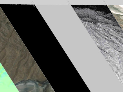 Mountain landscape Shahi Iran Model 3D